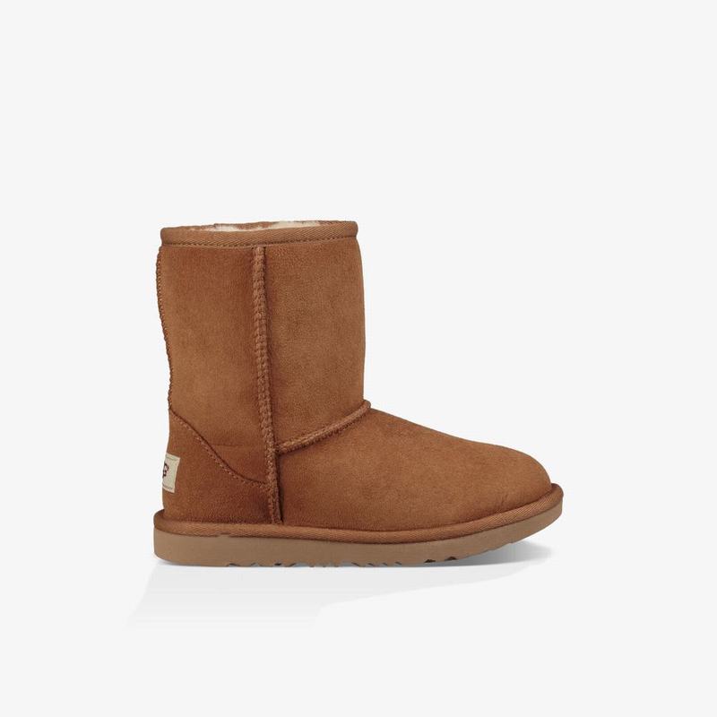 Bottes UGG Classic II Fille Marron Soldes 499ZTYDR